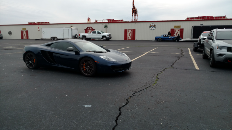 I did beat the McLaren though